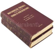 Dr. Halla Aurél-Dr. Dobrovics Károly: Magyarország története különös tekintettel iparra és kereskedelemre. I-II. kötet. I. kötet: A legősibb kortól 1290-ig. II. kötet: 1290-től napjainkig. Szerk.: - -. Bp.,1936, Monopol,(Hellas-ny.), 320+378 p. Első kiadás. Kiadói aranyozott egészvászon kötésben. egy-két kisebb kopással, folttal