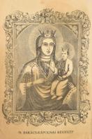 Szűz anya örömei a Bakács-kápolnában. Ima- és énekkönyv. Esztergom, 1932, Főszékesegyházi Plébániahi...