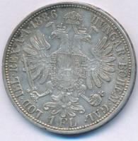 Ausztria 1886. 1Fl Ag "Ferenc József" T:XF ph
Austria 1886. 1 Florin Ag "Franz Josep...