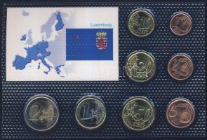 Luxemburg 2005. 1c-2€ 8klf db, kereskedői szettben T:1