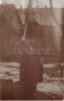 Hungarian soldier in 1915 photo (fa)
