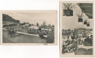 4 db MODERN magyar vasúti képeslap: MÁV kisvasút, Széchenyi-hegy, Gyermekvasút, Úttörővasút, állomás...