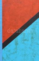 Győrffy Sándor (1951-): Hommage a M. N. L. (Moholy-Nagy László) No. 1, 2011. Akril, vászon, jelzett ...