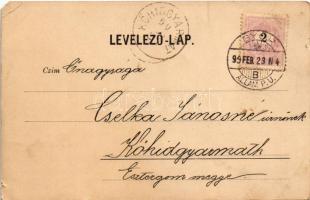 1899 (Vorläufer) Győr, vasútállomás (EM)