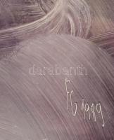 Forrai Gábor (1925 - 2000): Szerénke. Olaj, karton. Jelzett, dekoratív keretben. 45x30 cm