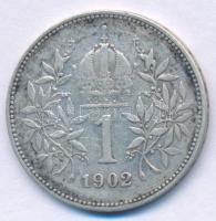 Ausztria 1902. 1K Ag "Ferenc József" T:VF patina
Austria 1902. 1 Corona Ag "Franz Jo...