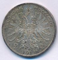 Ausztria 1913. 2K Ag "Ferenc József" T:AU patina
Austria 1913. 2 Corona Ag "Franz Jo...