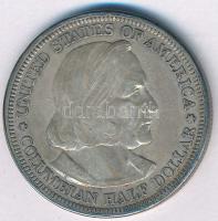 Amerikai Egyesült Államok 1893. 1/2$ Ag "Kolumbiai világkiállítás" kapszulában T:XF,VF
US...