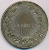 1940. "Kecskeméti Athletikai Club - 1908" ezüstözött bronz díjérem, hátoldalán "1940....
