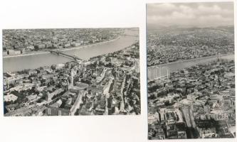 Budapest - 4 db MODERN város képeslap: látképek, Országház, Parlament, Kossuth híd (Képzőművészeti A...