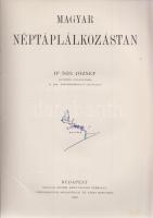 Sós József:
Magyar néptáplálkozástan.
Budapest, [1943] 1942. Magyar Orvosi Könyvkiadó Társulat - R...
