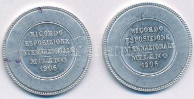 Olaszország 1906. "Milánói Nemzetközi Kiállítás / A.J. Mladiata - hadi tenger mérnök" Al e...