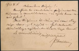 1923 Levelezőlap 5 db bélyeggel