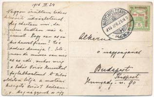 1916 Tavarnok, Tovarníky (Nagytapolcsány, Topolcany); Tavarnoki (Stummer) kastély. Platzko Gyula kia...