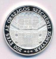 2002. 3000Ft Ag "200 éves az Országos Széchenyi Könyvtár" T:PP Adamo EM179