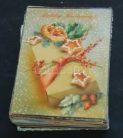 90 db magyar képeslap szép bélyegekkel