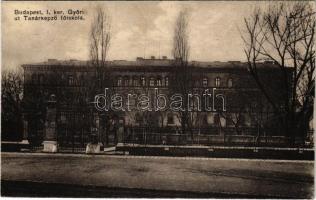1928 Budapest I. Győri út, Tanárképző Főiskola (EK)