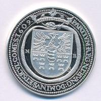 DN "Magyar tallérok utánveretben - Báthory Gábor tallérja 1609." kétoldalas Ag emlékérem t...