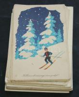 68 db magyar üdvözlőlap az 50-es 60-as évektől