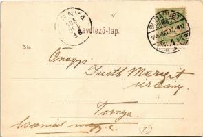 1905 Budapest V. Ferenciek tere, Királyi bérpalota, Belvárosi takarékpénztár részvénytársaság