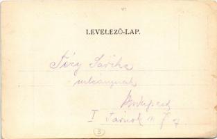 Budapest VII. Rákóczi út, Párisi Nagy áruház 1903. évi tűzvész után (EK)