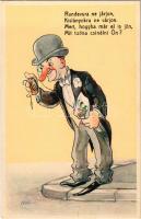 Randevúra ne járjon, kislányokra ne várjon... / humour, Cecami N. 1010.