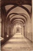 Pannonhalma, Apátság, keresztfolyosó részlet, belső (EK)