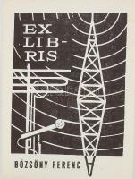Bőzsöny Ferenc (1931-2018) előadóművész, a Magyar Rádió főbemondójának hagyatékából 8 db vegyes magn...