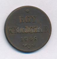 1848. 1kr Cu T:XF patina, ph. Adamo B1