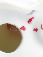 3 db szovjet porcelán kakas és tyúkok. Kézzel festett, jelzett, hibátlan 15 cm 9 cm