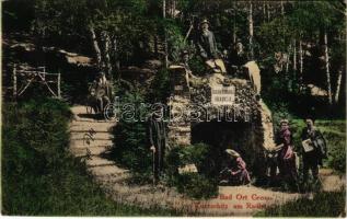 1910 Kuncice, Gross Kunzendorf, Velké Kuncice, Kuncice nad Ostravicí (Ostrava); Radhost, Bad ort Gross. Bella Studánka Bela Qelle / spring source (EK)