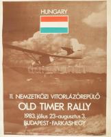 1983-1990 "Repülőnap Budaörsön 1990. jún. 24.", plakát, + "11. Nemzetközi Vitorlűázór...