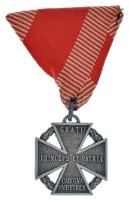 1916. "Károly-csapatkereszt" Al kitüntetés eredeti mellszalagon T:AU /
Hungary 1916. &quo...