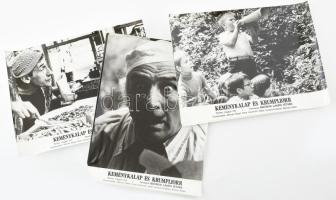 cca 1978 Keménykalap és krumpliorr c. magyar film, 5 db filmfotó / werkfotó, 24x18 cm