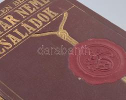 Kempelen Béla: Magyar nemes családok. I., II,; VI.; VII.; VIII. kötetek. Bp. 1914. Kiadói aranyozott...