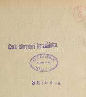 Kempelen Béla: Magyar nemes családok. I., II,; VI.; VII.; VIII. kötetek. Bp. 1914. Kiadói aranyozott...