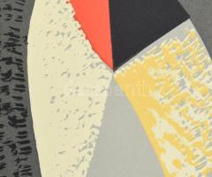 Gyarmathy Tihamér (1915-2005): Hódolat Bartóknak, 1947. Szitanyomat, papír, jelzett, számozott: 49/1...