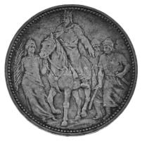 1896KB 1K Ag "Millenium" eredeti bordó, rendkívül szép állapotú "Milleniumi Koronaére...