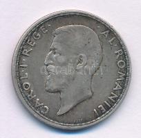 Románia 1914. 2L Ag "I. Károly" T:VF patina Romania 1914. 2 Lei Ag "Carol I" C:VF patina Krause KM#43