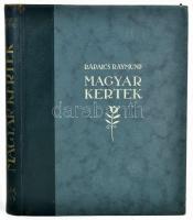 Rapaics Raymund: Magyar kertek. A kertművészet Magyarországon. Budapest, Magyar Könyvbarátok. Kiadói félbőr kötés, 303 p. Jó állapotban.