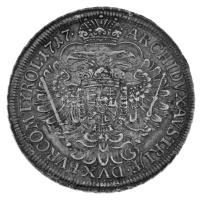 Ausztria 1717. Tallér Ag "VI. Károly" (28,61g) T:XF patina / Austria 1717. Thaler Ag &quot...