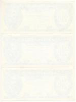 ~1990. A Tura Tourist Kft. 110Ft névértékű utalványa (3x) sorszámkövetők "19661-19663" T:U...