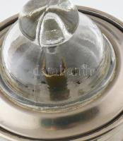 WMF nikkelezett szamovár. Jelzett, cca 1950, kis kopással, m: 29,5 cm