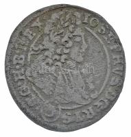 Német Államok / Szilézia / Breslau 1711FN 3kr Ag I. József T:2- patina German States / Silesia / Breslau 1711FN 3 Kreuzer Ag Joseph I C:VF patina