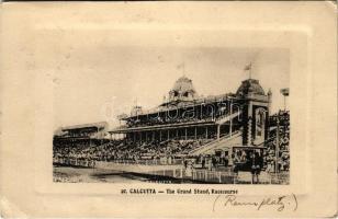 Calcutta, Kolkata; The Grand Stand, Racecourse, horse race (EK)