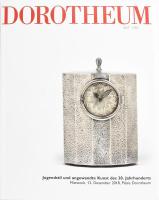 2018 Dorotheum: Jugendstil und angewandte Kunst des 20. Jahrhunderts. (Szecesszió és iparművészet a 20. században - Árverési katalógus). Wien, 2018, Dorotheum. Gazdag képanyaggal illusztrálva. Német nyelven. Kiadói papírkötés.