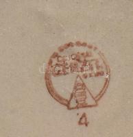 Gerzit original régi söröskorsó, oldalán kartusokban portré díszítésekkel, jelzéssel, aljánál egy pa...