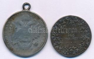 Olasz Államok / Lombardia-Velence 1824M 1/2S Ag "I. Ferenc" füllel + ~1900. "Szt. Bor...