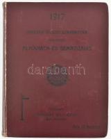 Magyar vasúti szaknaptár. Közlekedési almanach és sematizmus. 1917. XIII. évf. Szerk.: Wodiáner Béla...