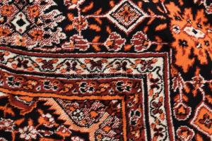 Antik mokett ágytakaró, jó állapotban, cca 148x195 cm